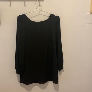 Lulu’s long sleeve black dress